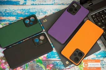 Pouzdro s koženkovými zády pro Xiaomi, Redmi a Poco - 14
