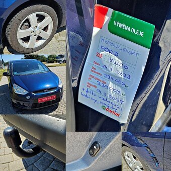FORD S MAX TITANIUM 2,0TDCi AUTOKLIMA, ALU, TAŽNÉ PARKSYST - 14