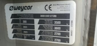 kolový nakladač WEYCOR AR 380 - 14