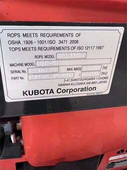 Kubota U10-5 - 14