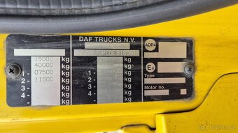 Prodám DAF FA CF 75.360 EURO 5 přepravník aut - prodejné jen - 14
