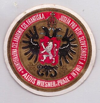 PRAHA - velká sbírka starých papírových pečetí - 151 ks - 14