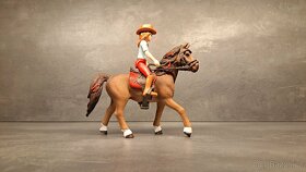 Schleich jezdci - HORSE CLUB, pohyblivé jezdkyně - 14
