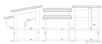 Zateplený kurník pro 8-10 slepic + oplocený výběh cca 25m2 - 14
