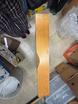 Dřevěná postel, 90×200 cm + 2 šuplíky - 14