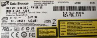 Cd - Dvd  - Fdd mechanika - čtečka Sd karet - 14