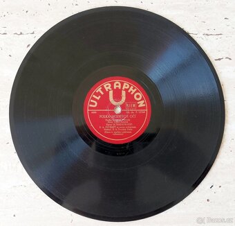 4 šelakové gramofonové desky ULTRAPHON, R. A. Dvorský - 14
