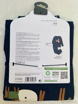 Tchibo bunda, holiny, pyžamko, čepice vel. 110-116 - 14