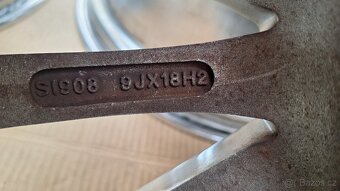 Alu kola Mercedes 18" 5x112 8J 9J chrom CLk - 14