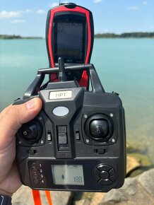 Maskáčová loďka s GPS k zavážení (10000Ah) + ZDARMA OBAL - 14