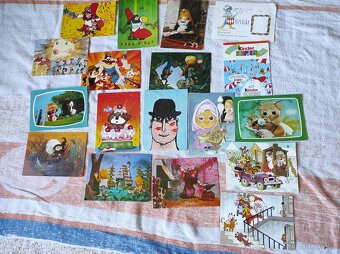 Mix pohlednice ČR,svět,detské,vanoční,velikonoční - 14