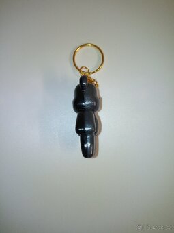 Náušnice přívěsky klíčenky - 14