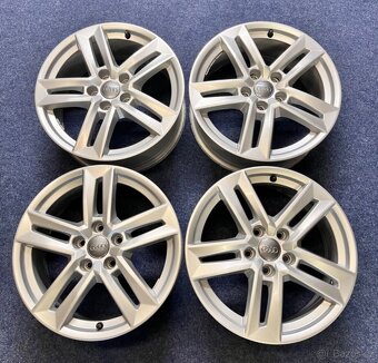5x112 R17 originál alu disky Audi A4 - TOP STAV - 14