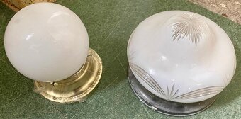 Starožitný porcelán, sochy, vázy, sklo, světla - 14