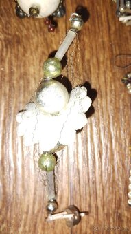 Vánoční ozdoby korálkové atd. - 14