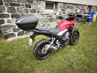 Honda CB 500 X (2019) nový model 19", po servisu, kufr - 14