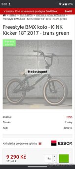 PRODÁM BMX KINK KICKER - 14