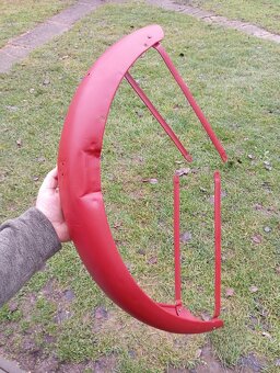 Prodám krásný přední blatník jawa 175/250 special, Villiers - 14