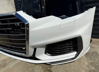 Audi A6 S6 4K C8 naraznik světla blatnik výztuha kapota - 14