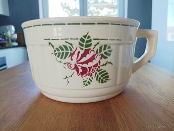 ART DECO FAJÁNS NOČNÍK FRANCIE - 14