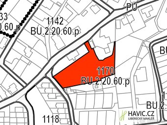Prodej stavebního pozemku, 2.921 m2, Liberec XXX-Vratislavic - 14
