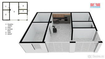 Pronájem rodinného domu, 88 m², Lotouš - 14