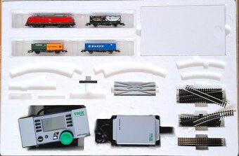 Vláčky N Digitální sada TRIX 11124/Diesel lok-zvuk/zánovní - 14