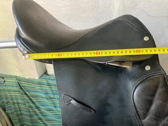 Kožené sedlo všestranné, komora 2,  16” - 14