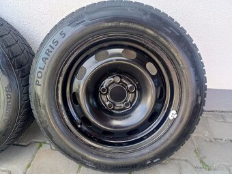 KOMPLETNÍ ZIMNÍ KOLA FABIA II BARUM POLARIS5 185/60 R14 ET38 - 14
