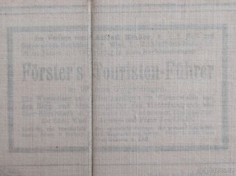 Rakousko-Uhersko r.1891 turist. mapa Vídeň ský les Baden Lax - 14