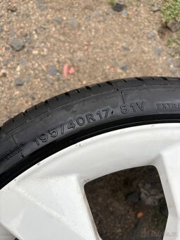 Alu kola 5x100  originál Škoda r 17 - 14