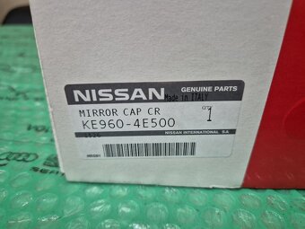 kryty vnějších zrcátek chromové Nissan Qashqai (J11) , X-Tra - 14