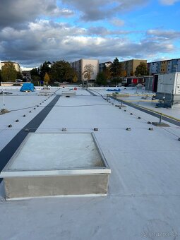 Hydroizolace plochých střech z PVC nebo asfaltových pásů - 14