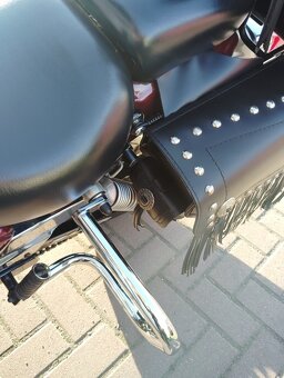 Yamaha XV Virago 125 (5AJ) r.v.:1998 červená-tmavá (TOP stav - 14