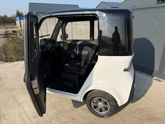Elektromobil - Elektrická tříkolka Leramotors E1, bílá - 14