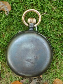 RARITNÍ obrovské starožitné kapesní hodinky REGULATEUR 300 g - 14