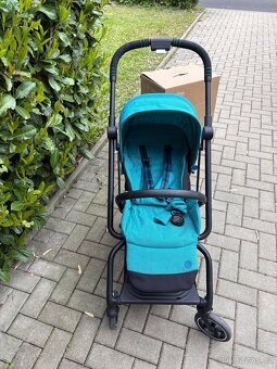 Kočárek CYBEX Eezy S Twist+2 Black 2021, river blue - 14
