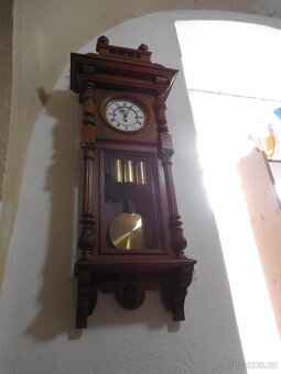 Hodiny čtvrťové pendlovky Wien - 14