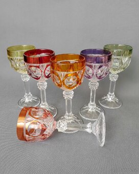 Luxusní sada křišťálových broušených sklenic od Hofbauer - 14