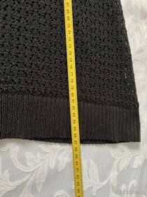 Smudge - dáms. černý delší svetřík/tunika/šaty – S/M? - 14