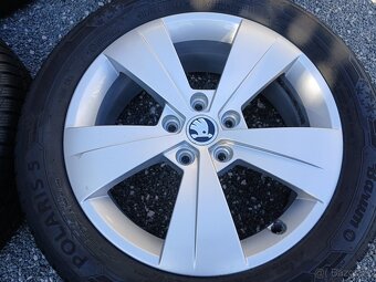 zimní orig alu kola Škoda Superb 3 215/55/17 vzorek 7mm - 14