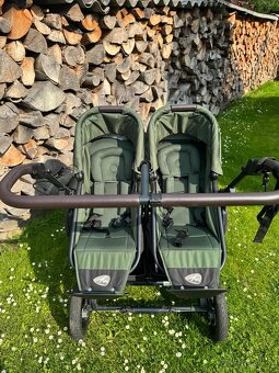 Dvojčecí kočár TFK DUO 2 2023 olive - 14