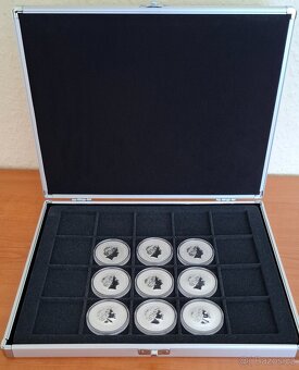 Marvel 9 x 1 oz stříbrná mince - komplet série - 14