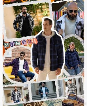 Pánská bundo-košile XL - 14