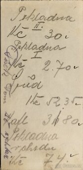 Staré účtenky - 14