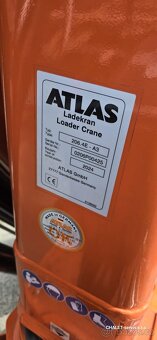 Hydraulická ruka ATLAS 206.4E, r.v. 2024, lehce poškozená - 14