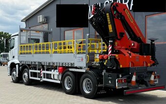 Mercedes-Benz Arocs Actros 3236 - 8x4 - Valník+HR-Palfinger - 14
