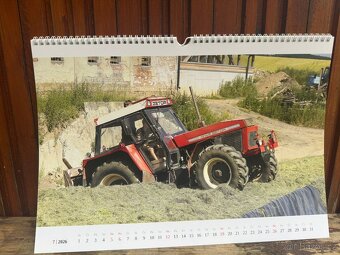 Kalendáře s traktory Zetor na rok 2026 - 14