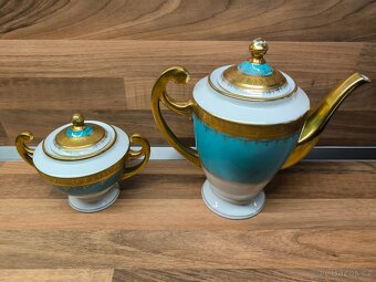 Starožitná Art Deco porcelánová souprava - 14