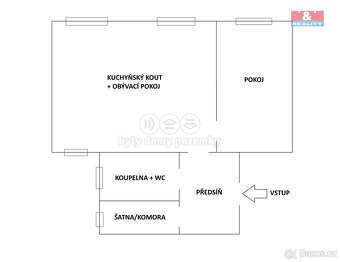 Pronájem bytu 2+kk, 68 m², Ostrava-Vítkovice, ul. Ruská - 14